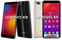 Lenovo K9 released with 4 cameras and Lenovo A5 with 4000 mAh battery