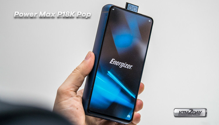 Energizer Power Max P18K Pop features a pop-up camera and 18,000 mAh battery