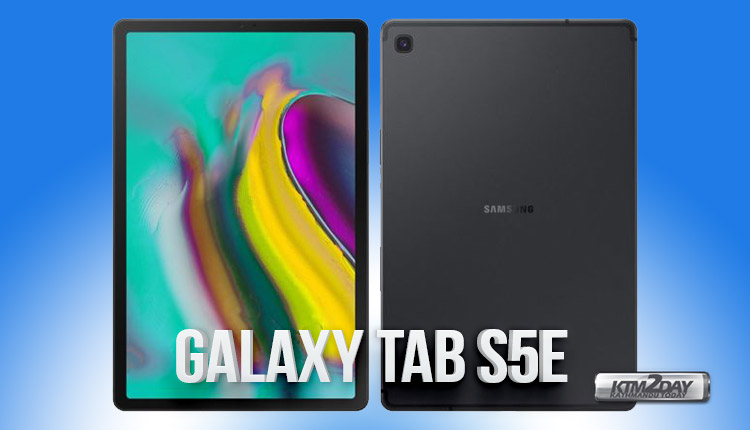 Samsung Galaxy Tab S5e with incredibly thin and light design official
