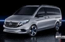Mercedes-Benz Concept-EQV electric MPV unveiled at Geneva