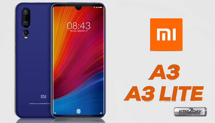 Xiaomi Mi A3 Lite and A3 to come with in-display fingerprint reader and Android One