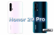 Honor 20 Pro reveals quad cameras and rear gradient
