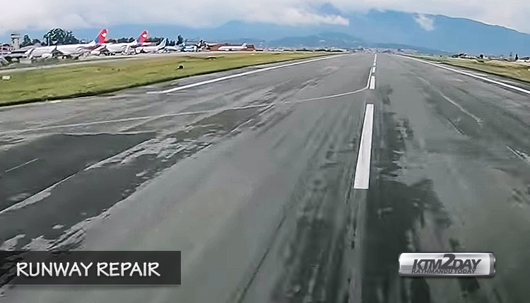 Kathmandu-airport-runway-repair