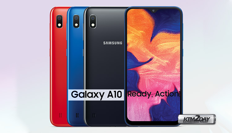 Samsung Galaxy A10 with Exynos 7884 launched in Nepali market