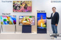 Samsung showcases first vertical TV : The Sero