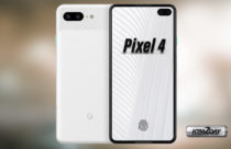 Google Pixel 4 render shows dual punch-hole selfie camera