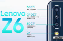 Lenovo Z6 to come with 24 MP main sensor in a triple camera setup