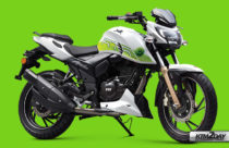 TVS Apache RTR 200 Fi E100 launched; First Ethanol powered motorcycle