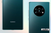 Huawei Mate 30 camera design shows a circular layout