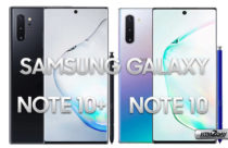 Samsung Galaxy Note 10+ and Note 10 press renders leaked