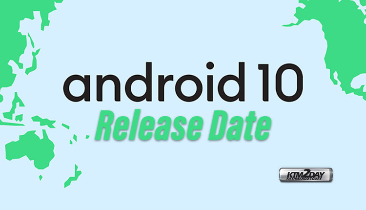 Date release android 10 Android Q