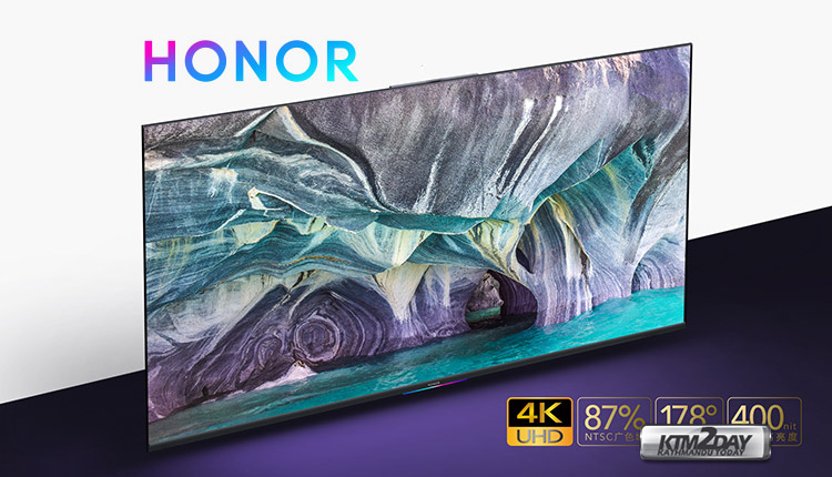 Honor launches 55-Inch 4K Smart TV running on Harmony OS