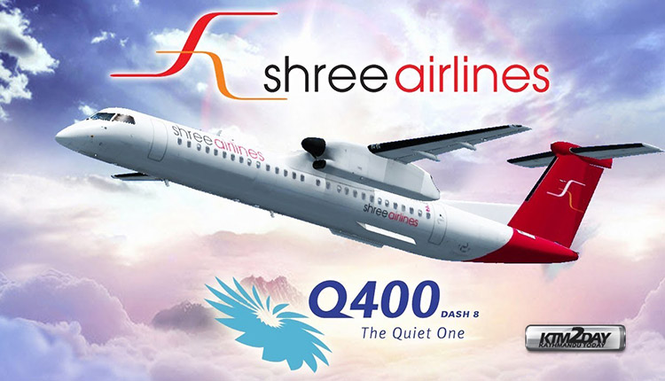 Shree Airlines adds Q400 Turbo Prop into its fleet