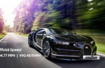 Bugatti Chiron nearly broke the 500 km/h barrier
