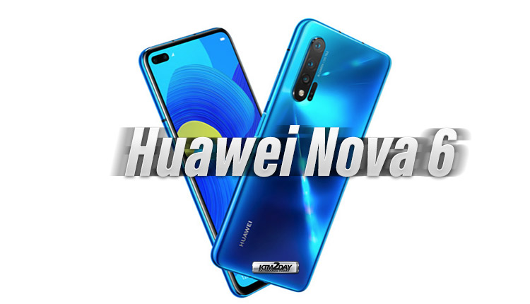 Huawei Nova 6 leaked images reveal design and partial specs