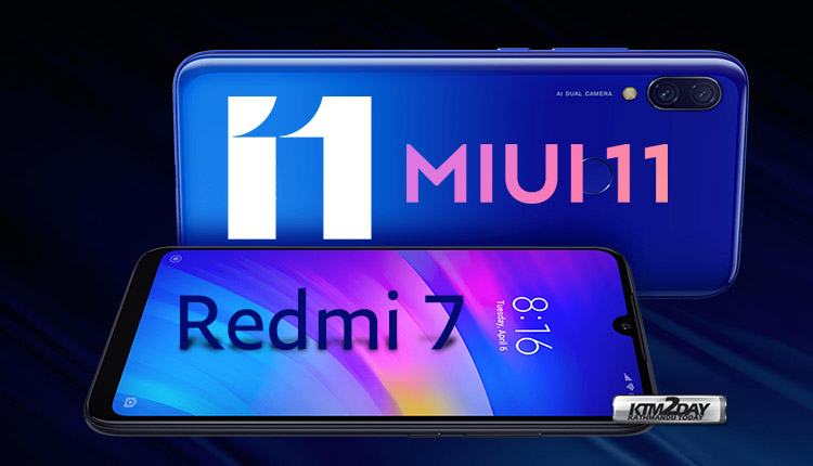 Redmi 7 MIUI 11 update