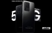 Samsung Galaxy S20 Ultra 5G and Galaxy Z Flip pose on the first official posters