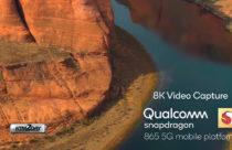 Snapdragon shows 8K Video Captured using SD 865 processor