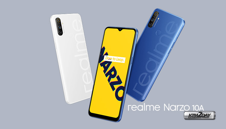 Realme Narzo 10A launched with Helio G70, Triple Cameras and 5,000 mAh battery