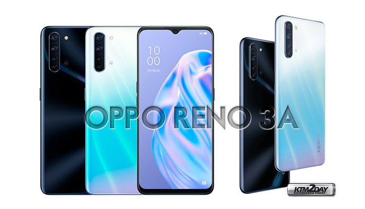 Oppo Reno 3A is official with Snapdragon 665 Soc and Quad Rear Cameras