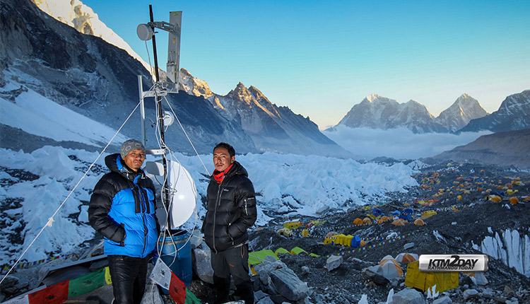Internet in Everest Base Camp
