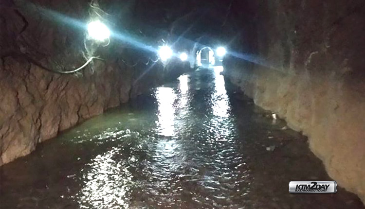 Melamchi Tunnel filled with water, test phase begins