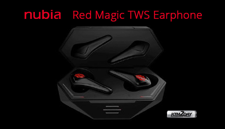 Nubia Red Magic TWS Gaming Earphones With 39ms Latency and LED Lights launched