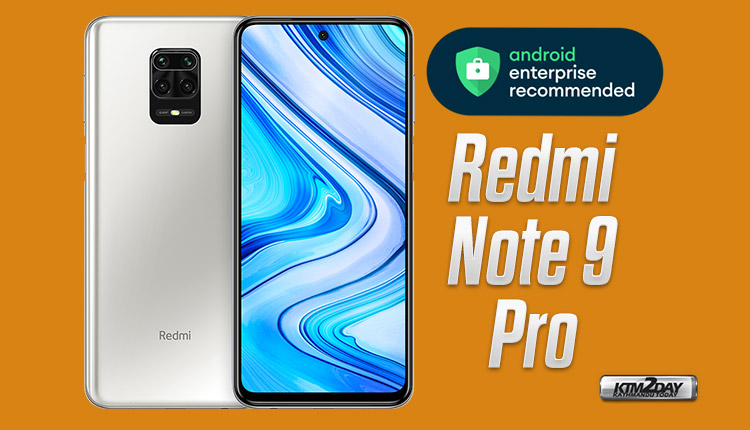 Redmi Note 9 Pro is the 1st smartphone with MIUI to be recommended by Google