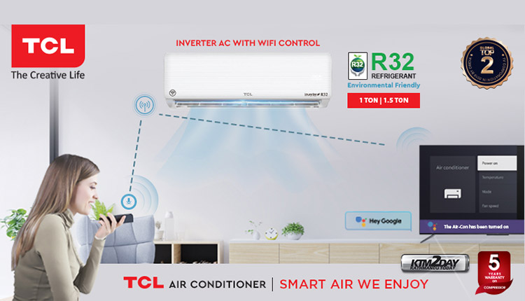 TCL Wi-Fi Enabled Air Conditioners launched in Nepali market