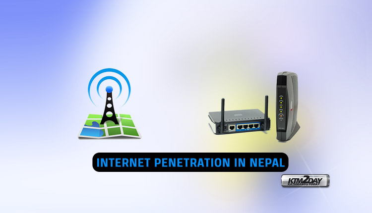 Nepal's 87.19 percent of the population has access to the internet