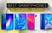 Best Smartphones in Nepal (Rs 20,000 to Rs 25,000)
