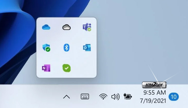 Windows 11 Taskbar Icons