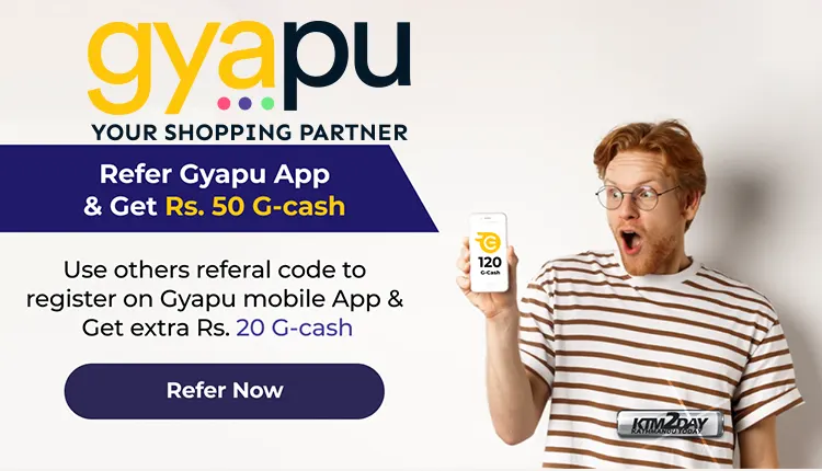 Gyapu Refer and Earn Offer