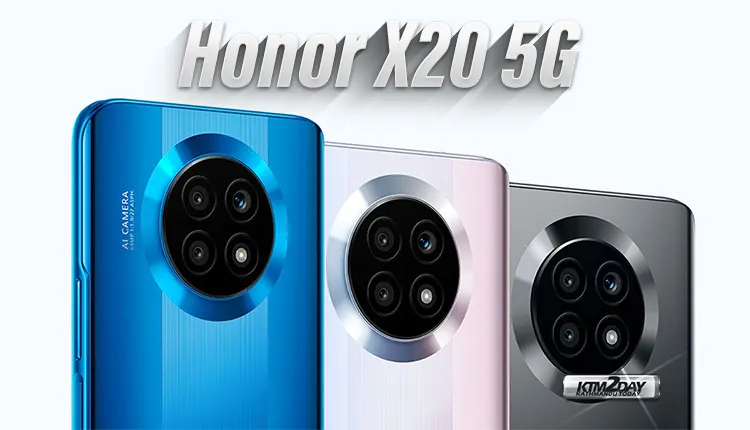 Honor X20 5G launched with Dimensity 900 in the midrange segment
