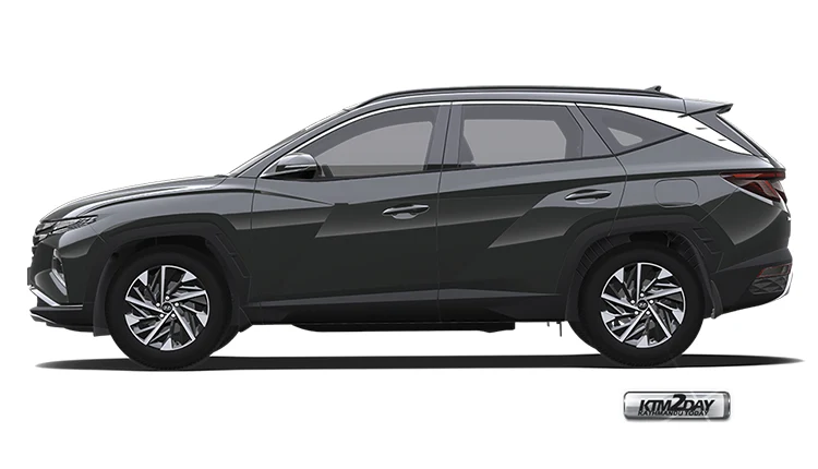 Hyundai Tucson 2021 Side Profile