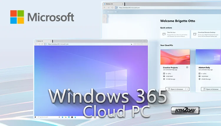 Microsoft launches Windows 365 : Cloud PC at a price ranging from $20 to $162
