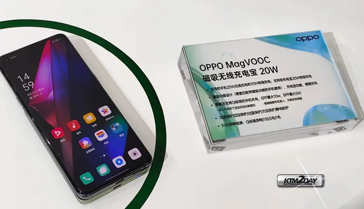 Oppo demonstrates MagVooC wireless charging system