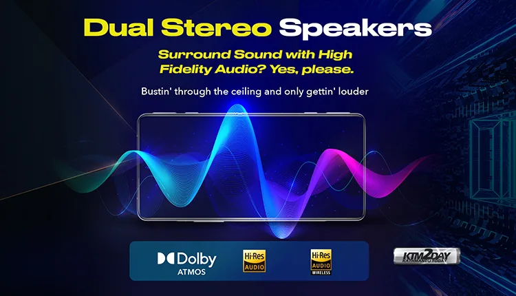 Poco F3 GT Stereo Speakers