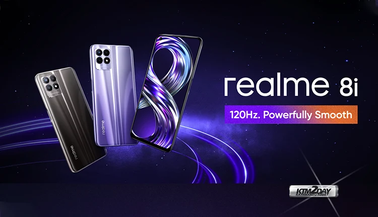 RealMe 8i launched in Nepali market with Mediatek chipset and Dynamic RAM feature