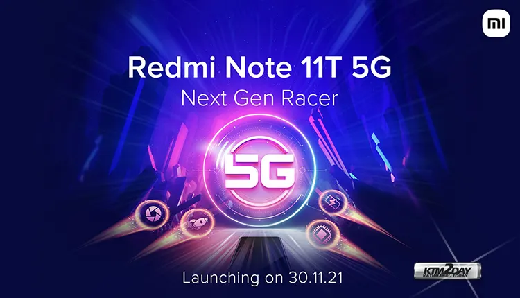 Redmi Note 11T 5G Teaser