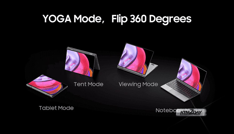 Chuwi MiniBook X Yoga Mode