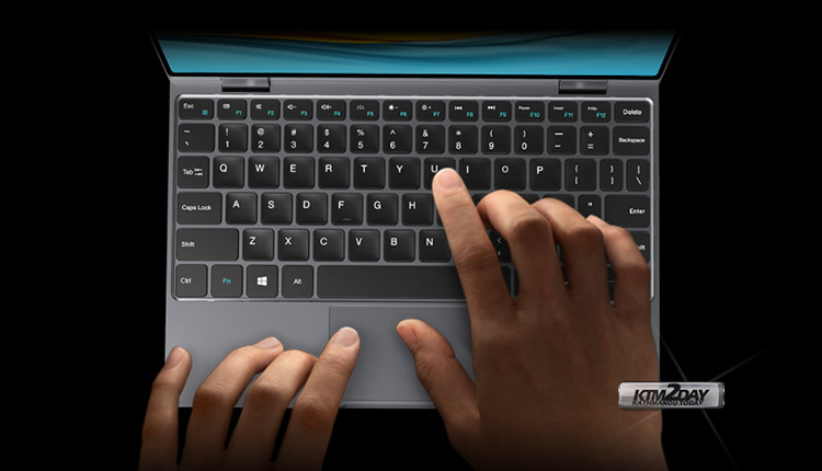 Chuwi MiniBook X chiclet keyboard