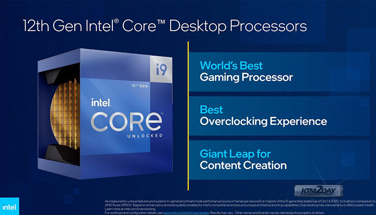 Intel 12th Gen Desktop CPUs