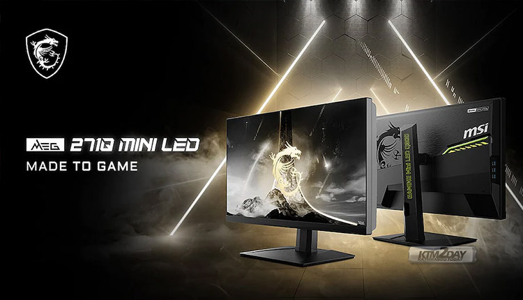 MSI announces launch of MEG 271Q Mini LED Gaming Monitor With 300Hz Refresh Rate for Gamers