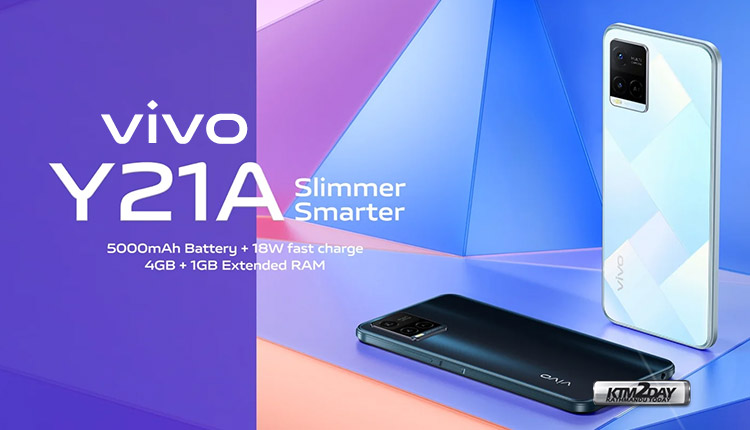 Vivo Y21A With MediaTek Helio P22 SoC, Dual Cameras, 5000mAh Battery Launched