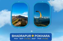 Bhadrapur Pokhara Direct flights