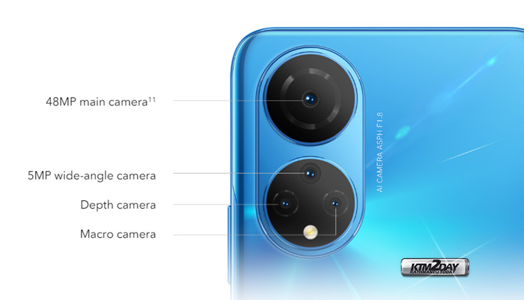 Honor X7 Camera specs