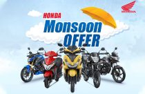Honda launches Monsoon Offer on it's two-wheelers