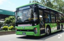 Sajha Yatayat's Electric Buses begins service in Kathmandu