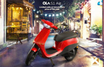 Ola S1 Air Launched with a range of 100 km and 2.5 KW lithium-ion battery pack